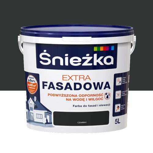 NIE KA Farba Elewacyjna Extra Fasadowa Czarna 5L Kup Online W PSB LOBO nie-ka-farba-elewacyjna-extra-fasadowa-czarna-5l-kup-online-w-psb-lobo
