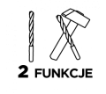 Młotowiertarka akumulatorowa SDS +Energy +18V, Li-lon/0.8J, bez akumulatora GRAPHITE