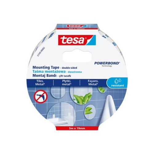 TESA Taśma montażowa dwustronna 5mx19mm