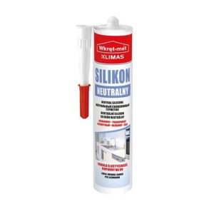 WKRĘT-MET Silikon neutralny uniwersalny szary 310ml