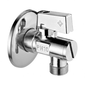 DEANTE Zawór kątowy kulowy 1/2" - 3/8"