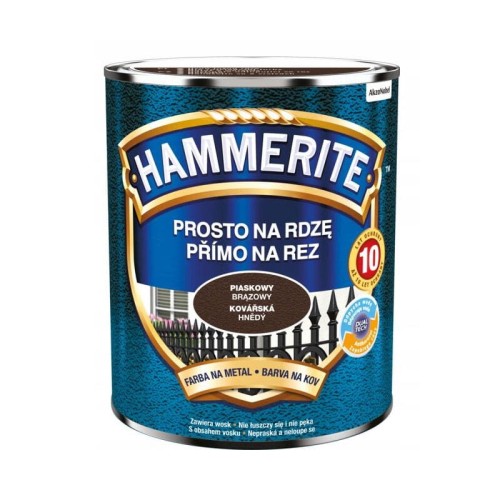 HAMMERITE Farba na rdzę Piaskowy Brązowy 0,7L