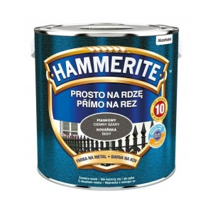 HAMMERITE Farba na rdzę Piaskowy Ciemny Szary 2,5L