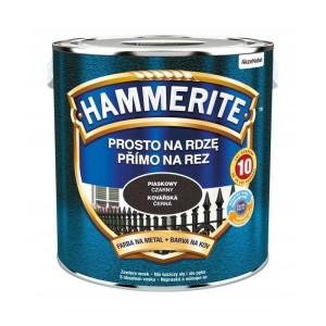 HAMMERITE Farba na rdzę Piaskowy Czarny 2,5L