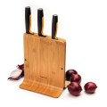 FISKARS Zestaw 3 noży w bambusowym bloku Functional Form
