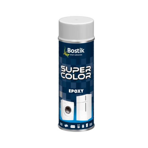 BOSTIK Lakier Super Color Epoxy 400 ml biały półpołysk