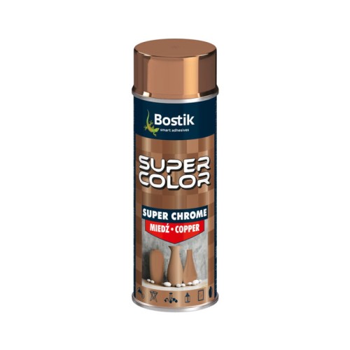 BOSTIK Lakier Super Color Super Chrome 400 ml miedziany