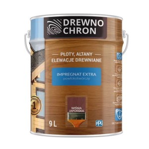 DREWNOCHRON Impregnat Extra powłokotwórczy Wiśnia Japońska 9L