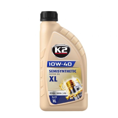 K2 Olej półsyntetyczny TEXAR 10W-40 XL 1L