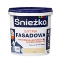 ŚNIEŻKA Farba elewacyjna Extra Fasadowa beżowa 1L