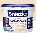 ŚNIEŻKA Farba elewacyjna Extra Fasadowa beżowa 10L