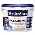 ŚNIEŻKA Farba elewacyjna Extra Fasadowa jasny szary 10L