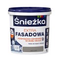 ŚNIEŻKA Farba elewacyjna Extra Fasadowa ciemny szary 1L
