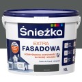 ŚNIEŻKA Farba elewacyjna Extra Fasadowa grafitowa 10L