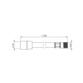 DEANTE Wąż do baterii zlewozmywakowych nylonowy 150 cm