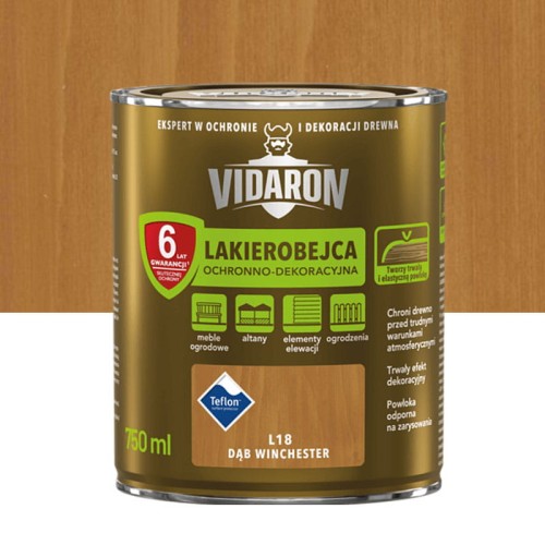 VIDARON Lakierobejca Dąb Winchester L18 0,75L