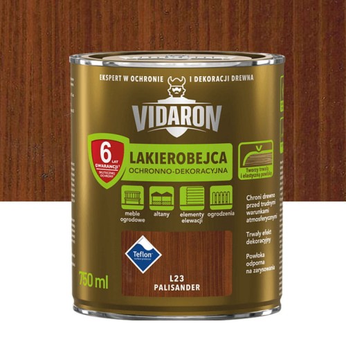 VIDARON Lakierobejca Palisander L23 0,75L
