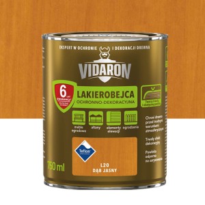 VIDARON Lakierobejca Dąb Jasny L20 0,75L