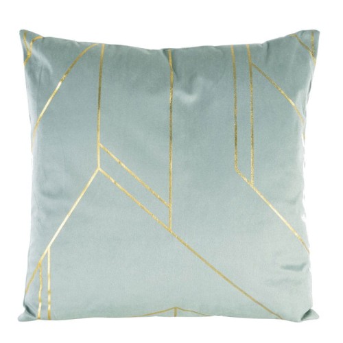 EUROFIRANY Poduszka dekoracyjna ALMES 45x45 cm srebrna