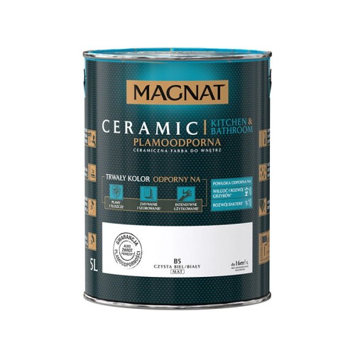MAGNAT Kitchen &amp; Bathroom Czysta biel B5 5l