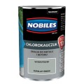 NOBILES Chlorokauczuk 0,9L popielaty średni połysk
