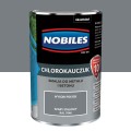 NOBILES Chlorokauczuk 0,9L szary stalowy RAL 7046 połysk