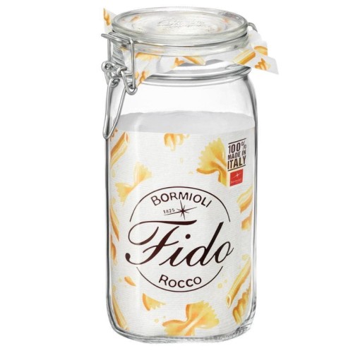 FLORINA Słoik Bormioli Rocco Fido 1,5L pałąkowe zamknięcie