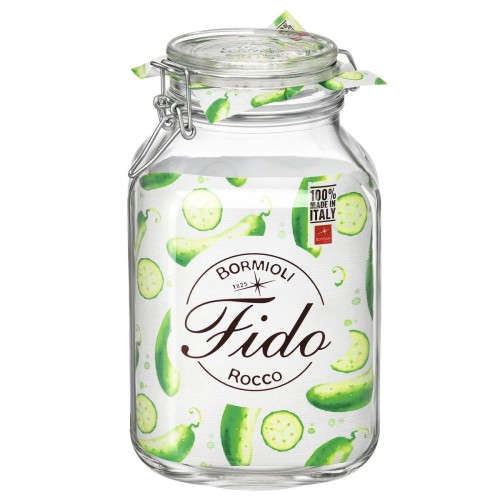 FLORINA Słoik Bormioli Rocco Fido 3L pałąkowe zamknięcie