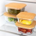 FLORINA Pojemnik do żywności 1,2l bambusowa pokrywka