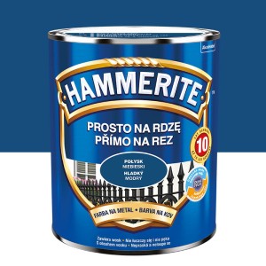 HAMMERITE Farba na rdzę Połysk Niebieski 0,7L