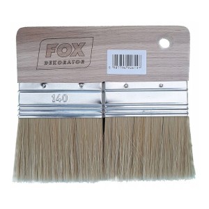 FOX Pędzel dekoracyjny płaski 14 cm