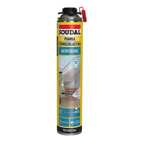 SOUDAL Pianka termoizolacyjna natryskowa 700 ml