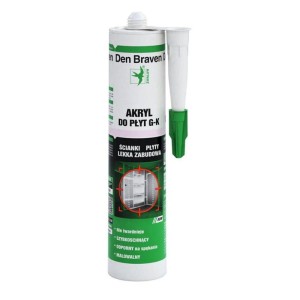 Den Braven Akryl do płyt GK 280 ml biały