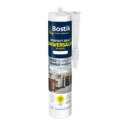 BOSTIK PERFECT SEAL Uniwersalny Silikon szary 280 ml