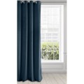 EUROFIRANY Zasłona PIERRE 140x250 cm granatowa przelotki