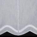EUROFIRANY Firana zazdrostka 150x30 cm biała przelotki