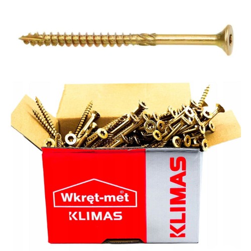 WKRĘT-MET Wkręty ciesielskie do drewna 4,0x70mm 250 szt.