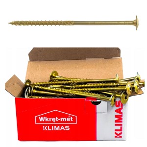 WKRĘT-MET Wkręty ciesielskie do drewna 8,0x180mm 50 szt.