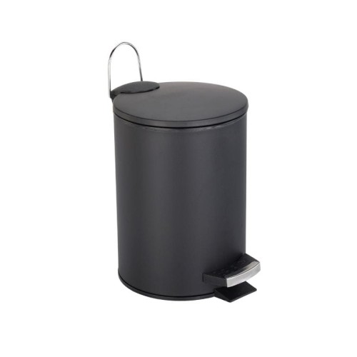 BISK Kosz na pedał 3L BASIC czarny
