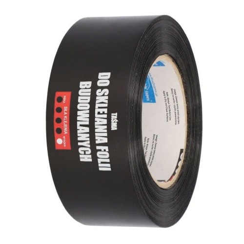 BLUE DOLPHIN Taśma do sklejania folii budowlanych 50x20 czarna