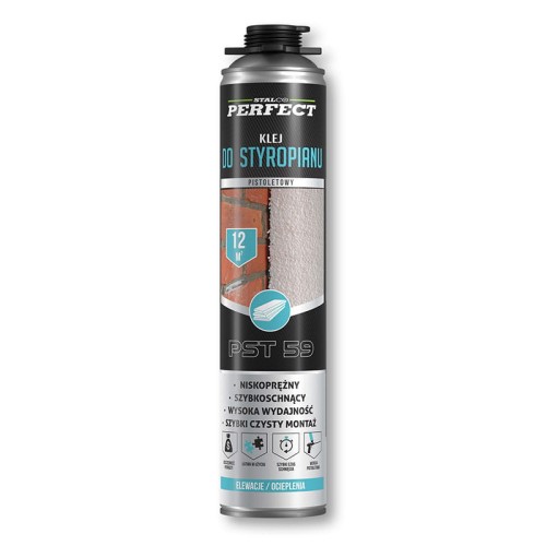 STALCO Pianoklej do styropianu pistoletowy 750 ml