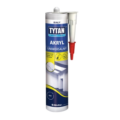 TYTAN Akryl uniwersalny EURO-LINE 280 ml biały