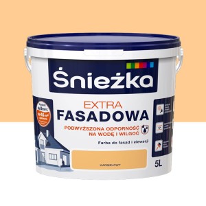 ŚNIEŻKA Farba elewacyjna Extra Fasadowa karmelowa 5L