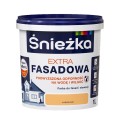 ŚNIEŻKA Farba elewacyjna Extra Fasadowa karmelowa 1L