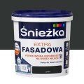 ŚNIEŻKA Farba elewacyjna Extra Fasadowa czarna 1L