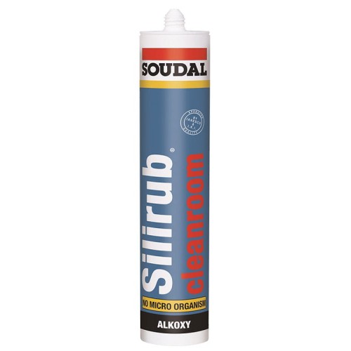 SOUDAL SILIKON DO POMIESZCZEŃ CZYSTYCH SILIRUB CLEANROOM