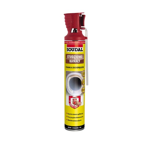 SOUDAL PIANA MONTAŻOWA DO KRĘGÓW 750 ML