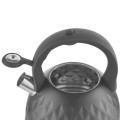 FLORINA Czajnik nierdzewny Diamante 2,5L szary