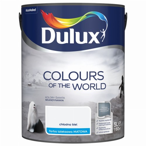 DULUX Kolory Świata chłodna biel 5L