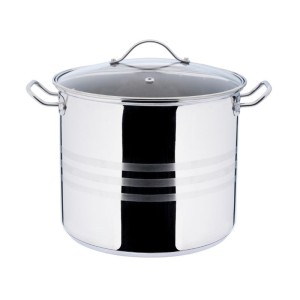 GALICJA Garnek wysoki nierdzewny z miarką 24 cm 9L